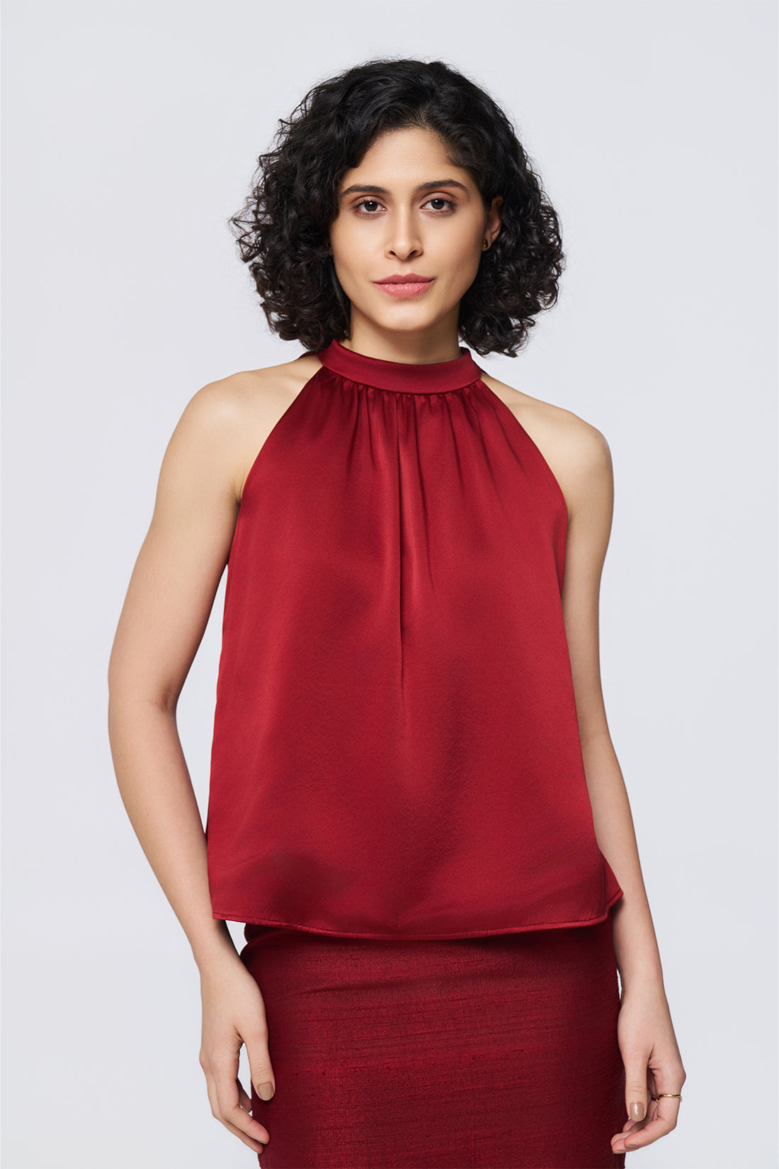 Ruby Glaze Halter Set