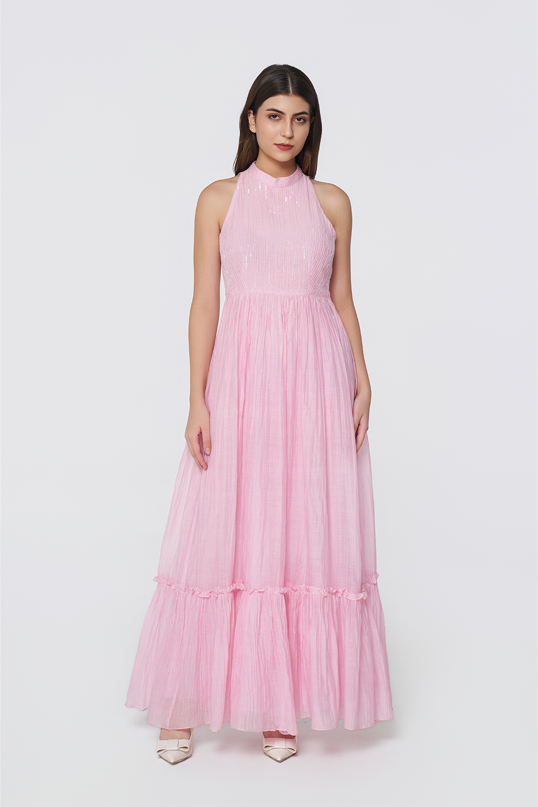 Riviera Blossom Maxi Dress