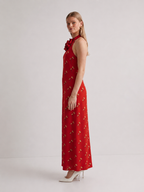 Blossom Halter Maxi Dress
