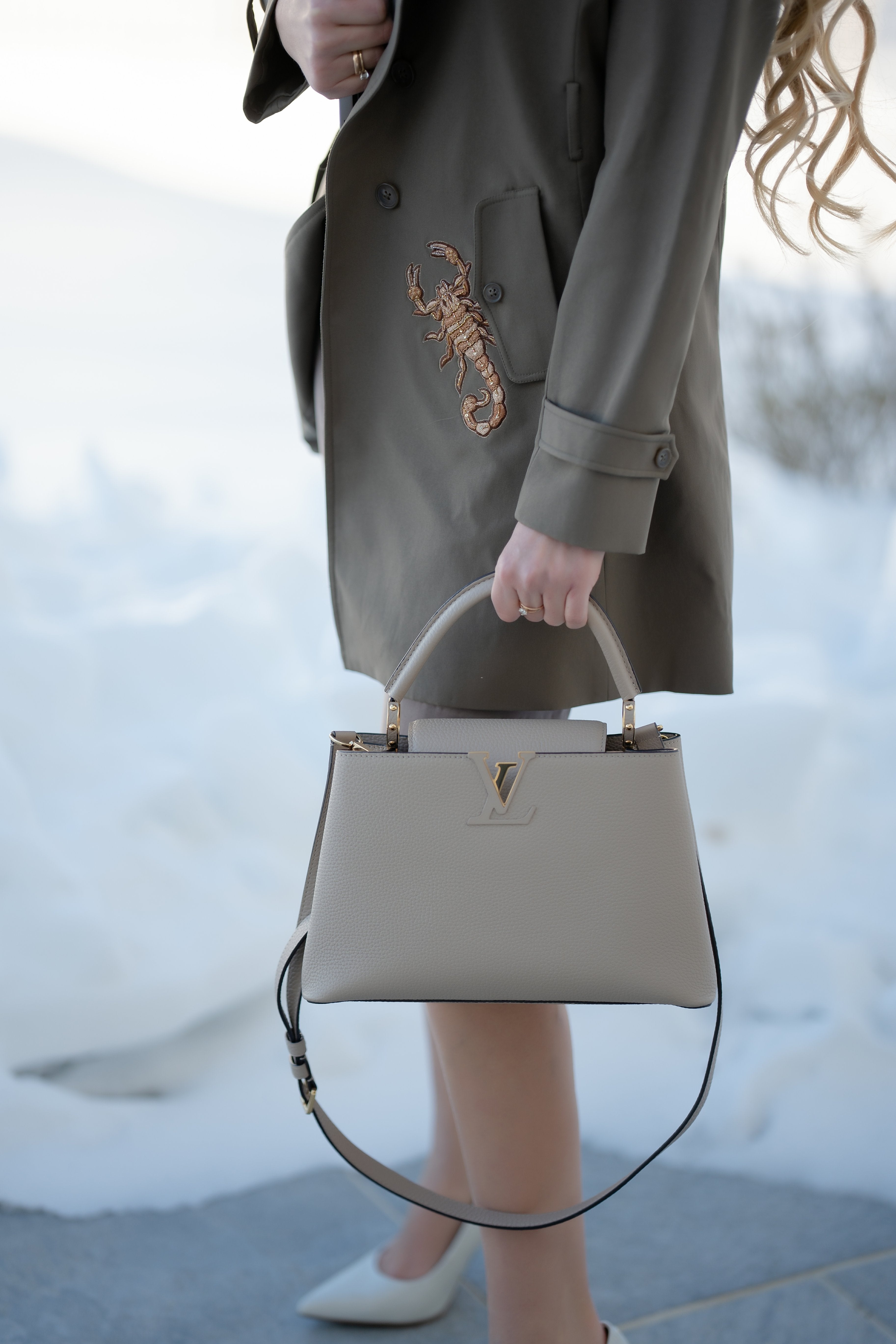 Modern Boardroom Trench Coat