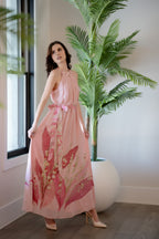 Lily of the Valley Blossom Maxi Dress