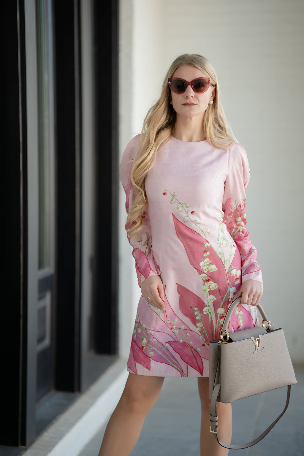 Lilly of the Valley Blossom Sheath Dress