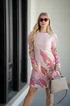 Lilly of the Valley Blossom Sheath Dress