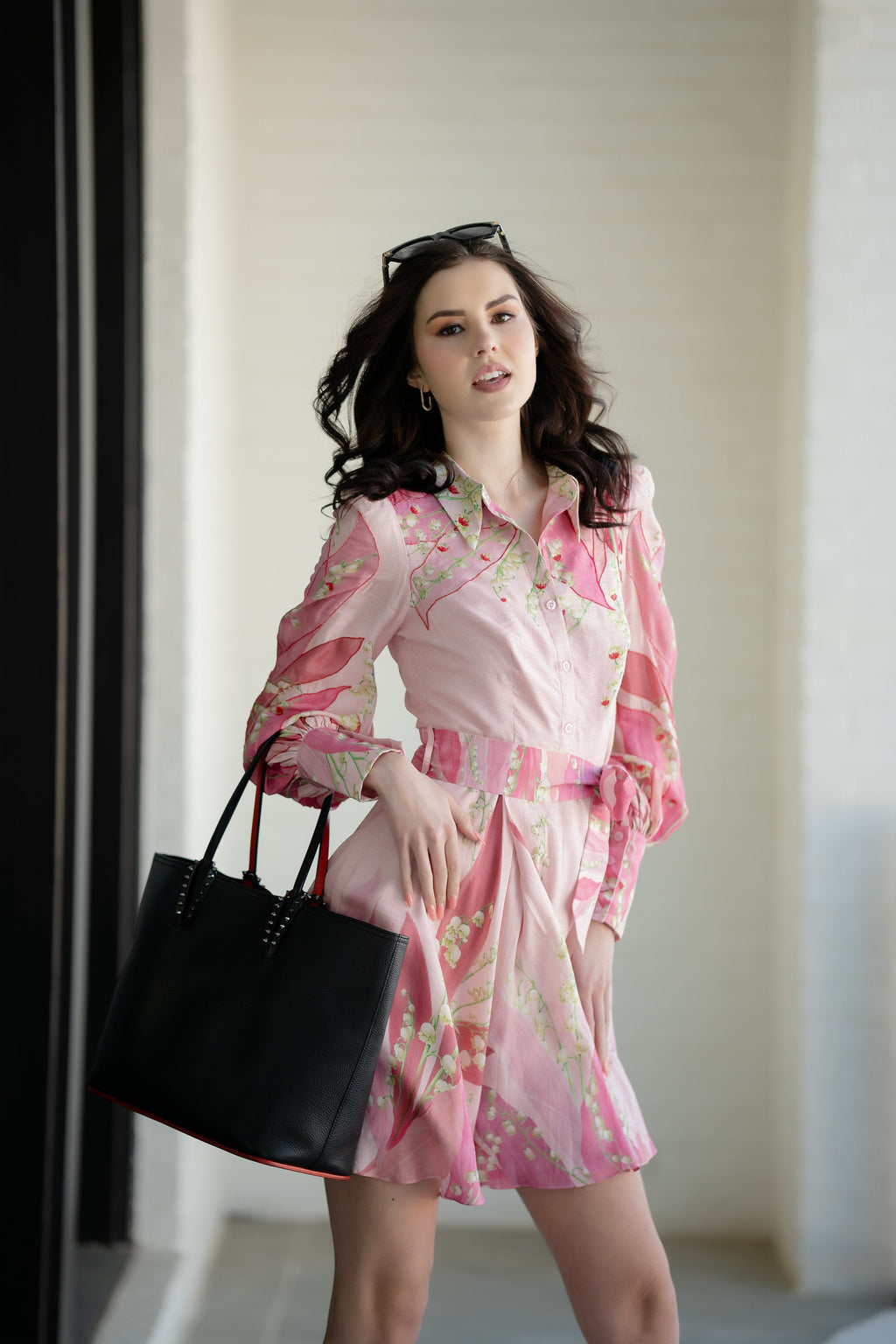 Lilly of the Valley Blossom Flare Dress