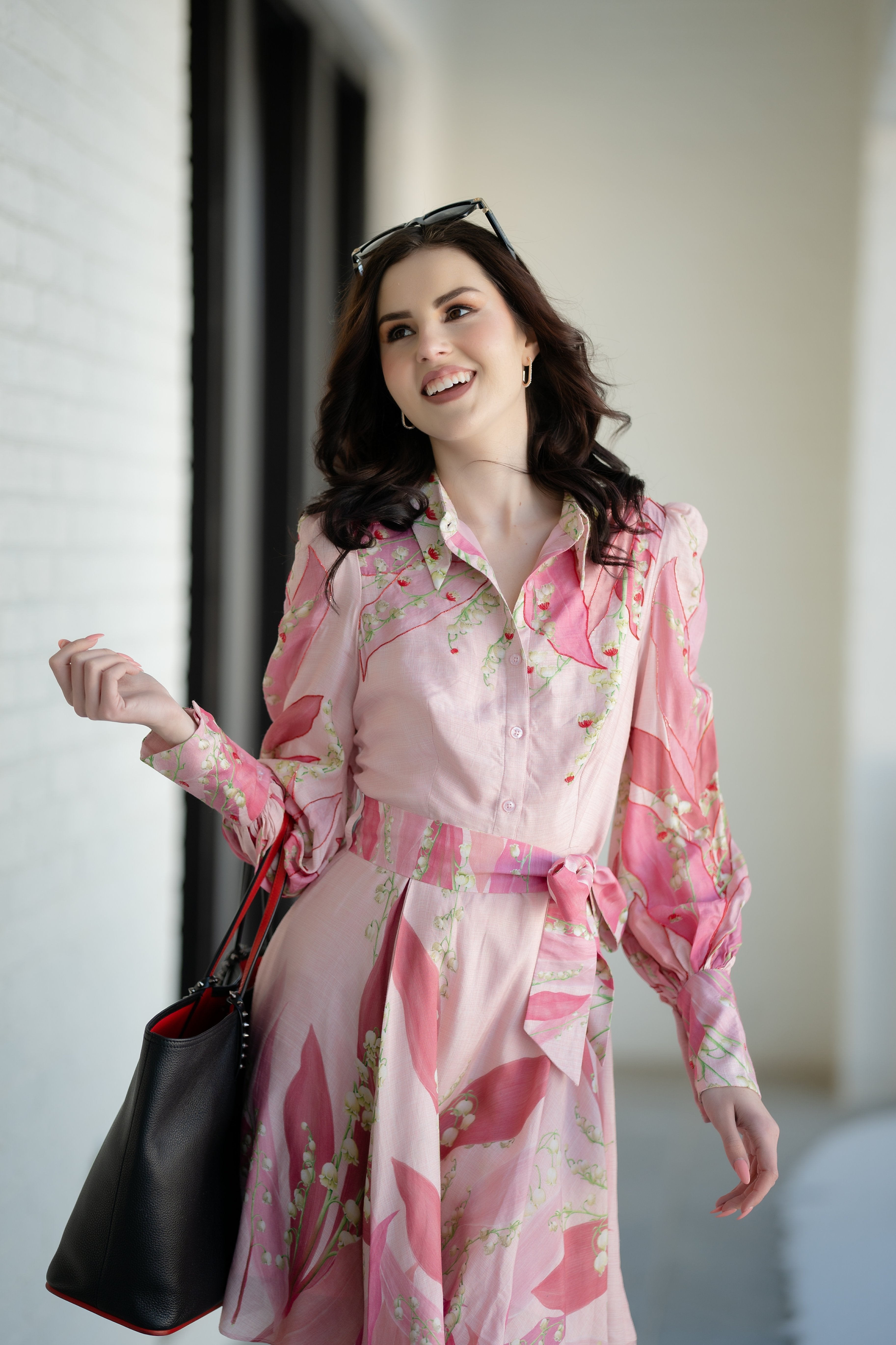 Lilly of the Valley Blossom Flare Dress