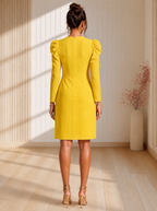 The Solstice Jacquard Shift Dress