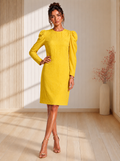 The Solstice Jacquard Shift Dress